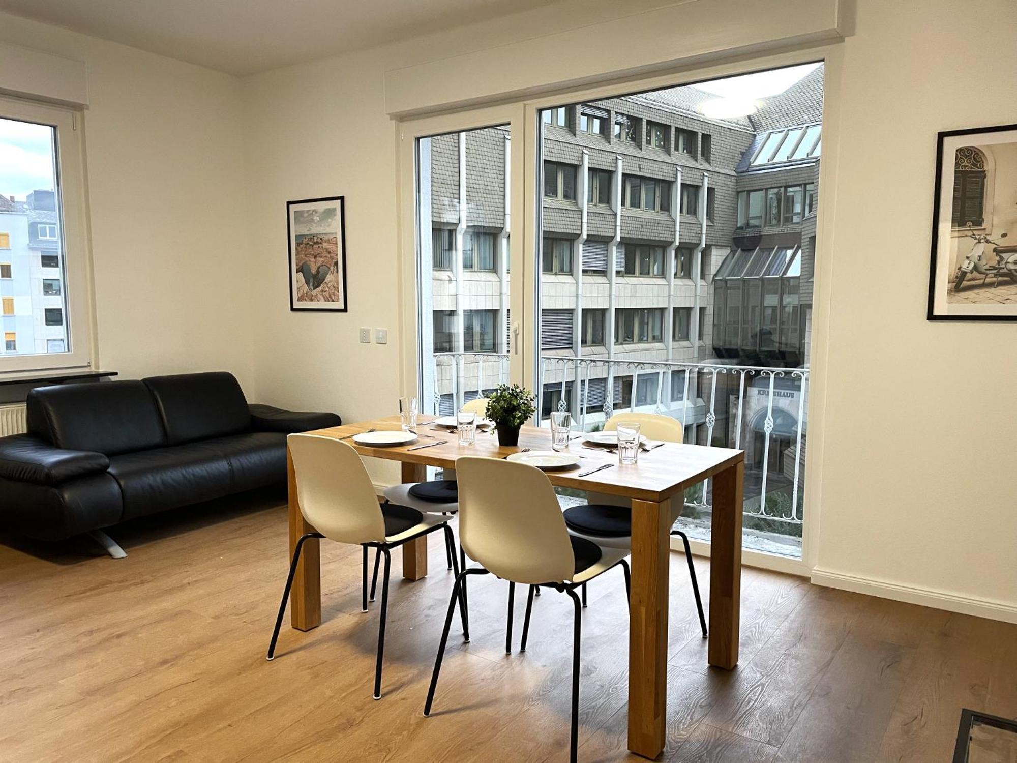 Urbansuites - Stylish Apartments I Koblenz Center I Kitchen I Up To 115M2 Ngoại thất bức ảnh